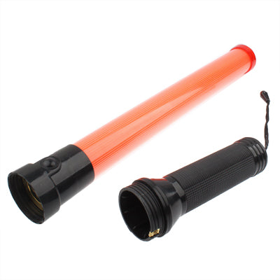 Safety Traffic 3-Mode Control Red LED Baton with Alarm Function, Length: 53.5cm, Length: 53.5cm with Alarm Function