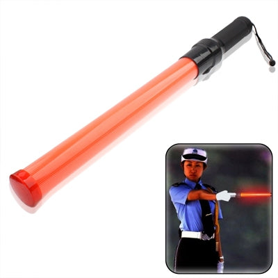 Safety Traffic 3-Mode Control Red LED Baton with Alarm Function, Length: 53.5cm, Length: 53.5cm with Alarm Function