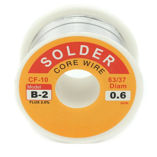 JIAFA CF-1006 0.6mm Solder Wire Flux Tin Lead Melt Soldering Wire, 0.6mm