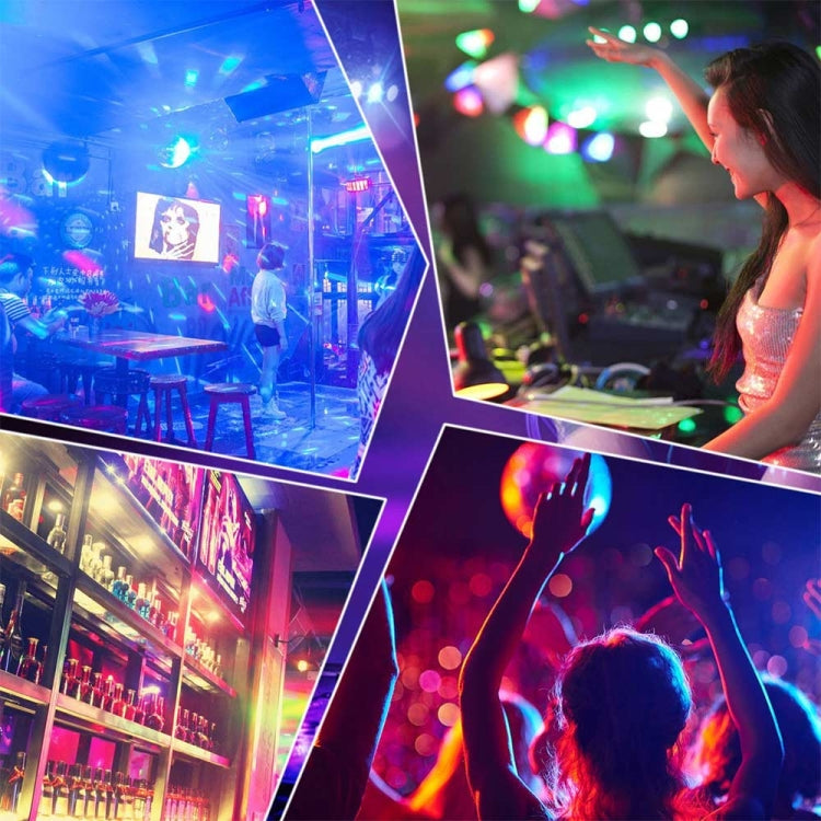 Club event scene with colorful spotlights illuminating a dancing crowd