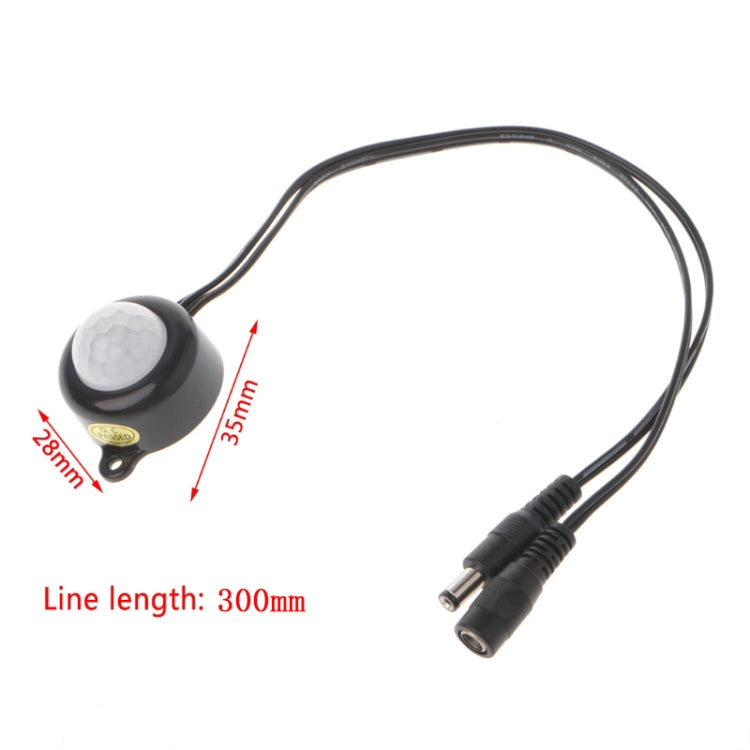 DC 5-24V/5A With Plug for LED Light Bar Human Body Infrared PIR Motion Sensor Switch