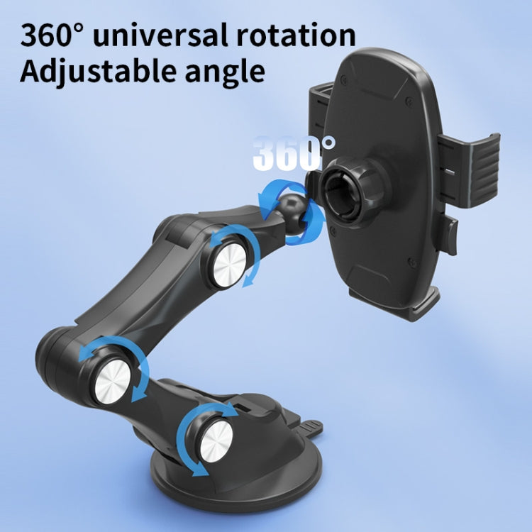 XZ3+JZ3 Suction Cup Type Car Holder Fixed Shockproof Mobile Phone Stand GPS Navigation Holder, XZ3+JZ3
