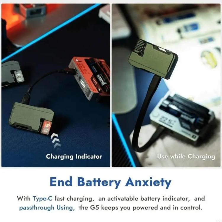 Rechargeable EDC Magnetic Portable Mini Flashlight