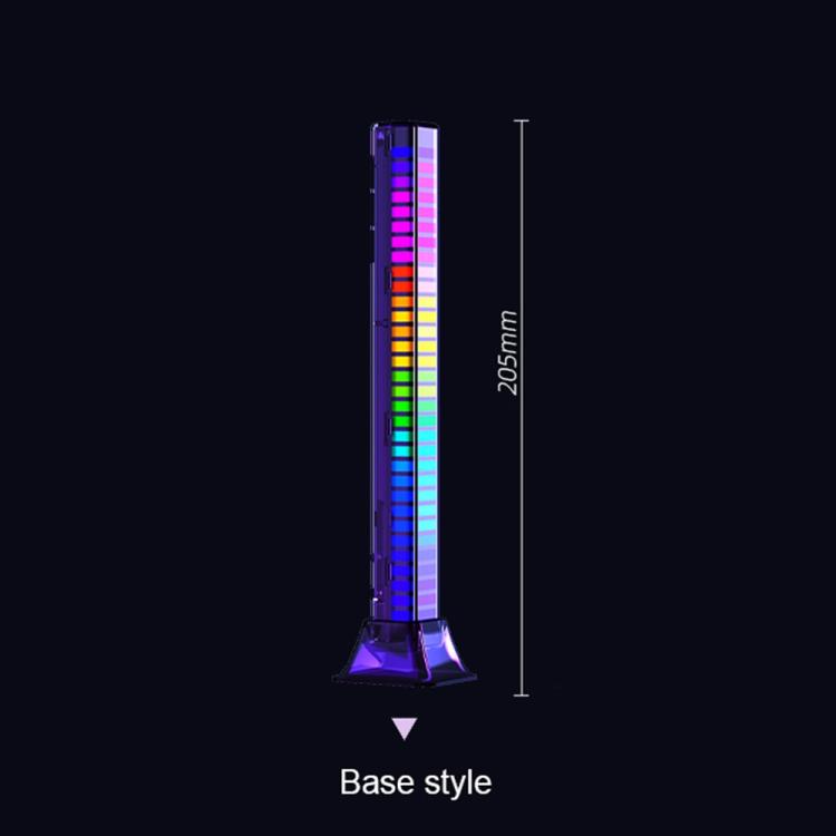 L026 Type-C Rechargeable RGB Music Rhythm Atmosphere Light For Gaming Car Desk APP Control, L026