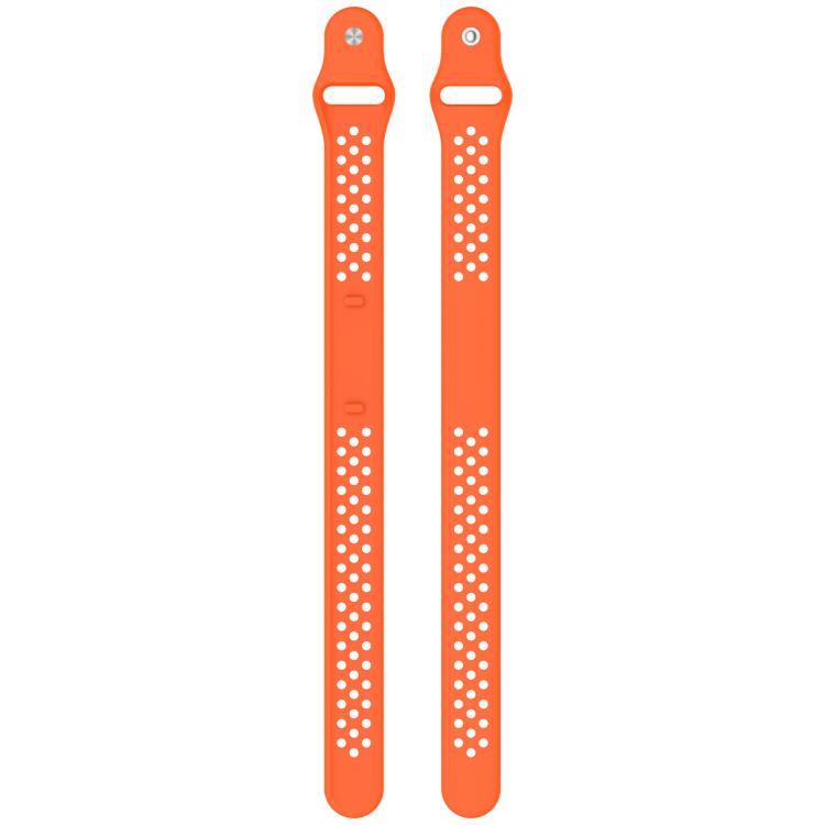 Reverse Buckle Breathable Perforated Silicone Watch Band, For Hume Band 2.0