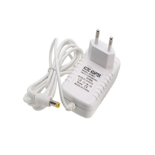 AC100 -240V / DC12V 2A Power Adapter DC Connector 5.5 x 2.1mm for LED Strip Light, EU, US