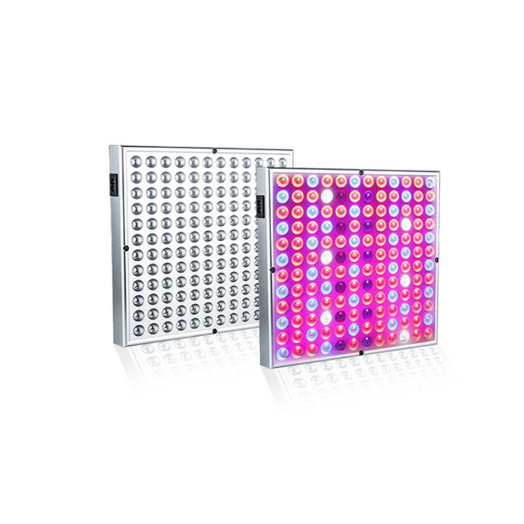 Full spectrum LED grow lamp, two face-on panels with dense circular diode rows