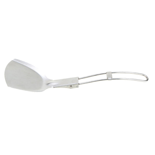 Outdoor Stainless Steel Cooking Shovels Picnic Cookware Folding Spatula Cookware Parts Hiking Camping Tableware