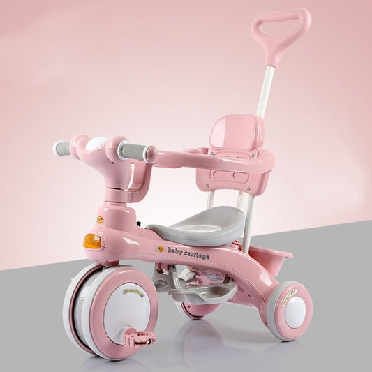 Childrens Tricycle Bicycle Outdoor Stroller