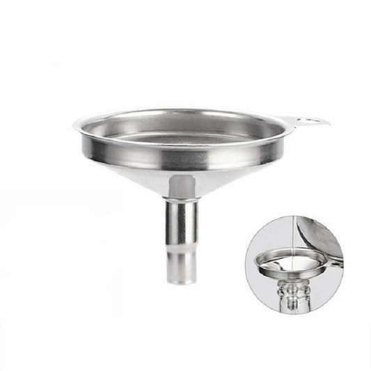 10 PCS Stainless Steel Conical Small Funnel Oil Leak Wine Leak Kitchen Gadgets, Wine Leak