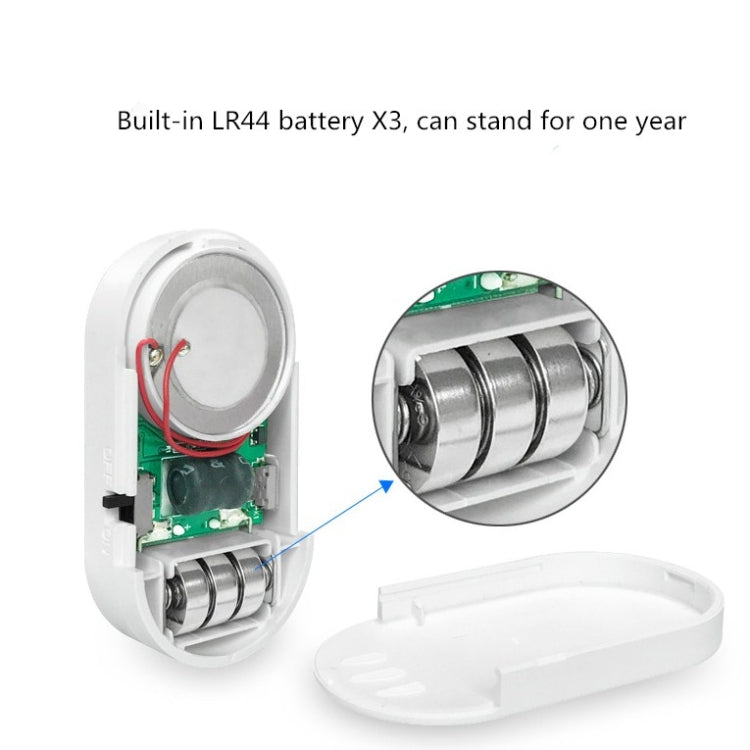 MC-03 130dB Multi-function Door and Window Anti-theft Alarm with 5 Modes