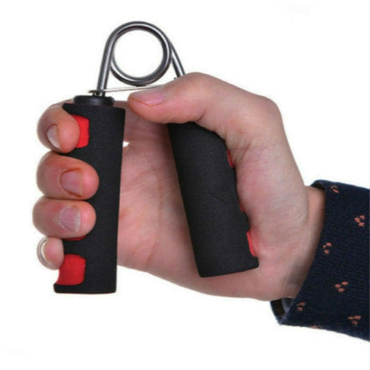 A Type 4.5mm Chrome-plated Fingerprint Two-color Cotton Sleeve Grip, Red, Blue