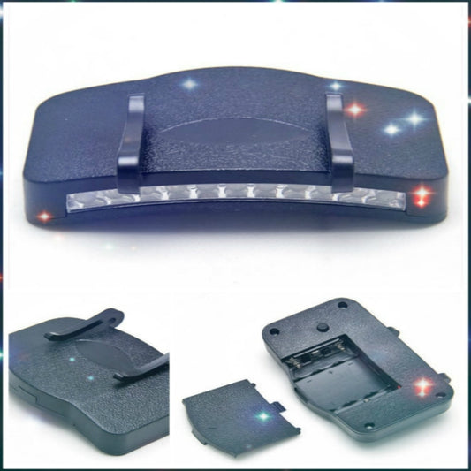 11 LED Clip On Cap light White Flashlight Camping Clip-On Cap/Hat Light Lamp Cycling Hiking Camping Cap Light