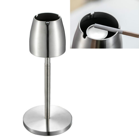 Telescopic Thickened Stainless Steel Windproof Ashtray, Windproof Ashtray