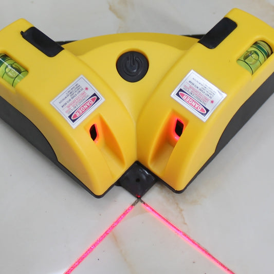 Right Angle 90 Degree Laser Level Cross Line Tiling Leveling Laser Beam Measurement Tool, 90 Degree Laser Tool