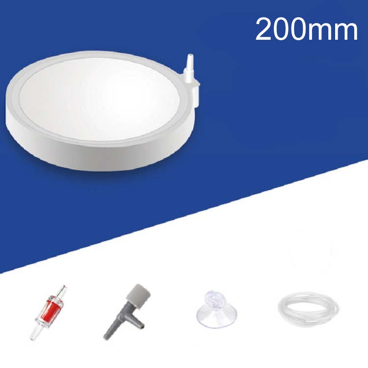 200mm air stone disk diffuser for fish tanks with airline connector and tubing