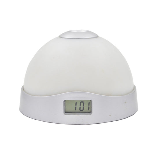 Lazy Magic Colorful Luminous Projection Clock LED Hemisphere Alarm Clock, Lazy Magic Clock