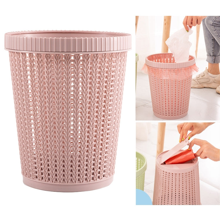 Household Removable Plastic Trash Bin Built-in Trash Bag Box