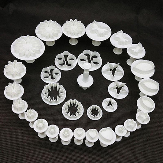 Cake Decorating Tools Fondant Plunger Cutters Biscuit Cake Mold Bakeware Accessories, Cake Decorating Tools