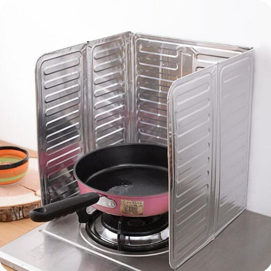 Kitchen Oil Proof Cooktop Oil Shield Creative Kitchen Splash Proof Hot Oil Proof Plate, Hot Oil Proof Plate