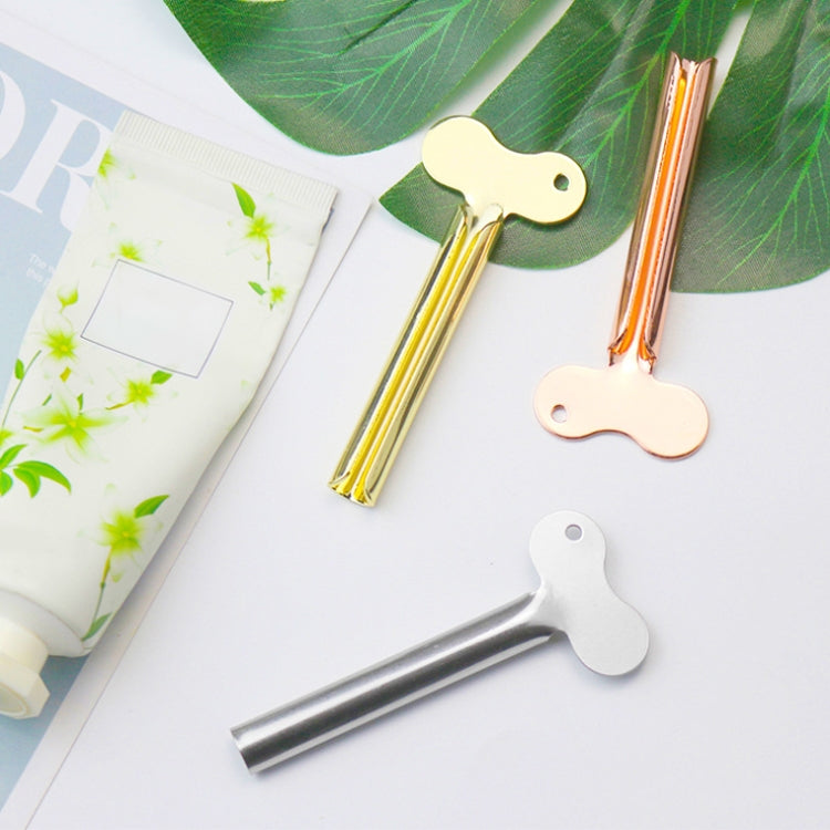 3-pack stainless steel hair key squeezer tools in silver and gold tones