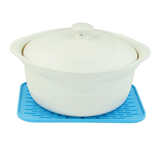Thicken Colorful Silicone Insulation Mat European Anti-burning Pot Pad Table Waterproof Phone Pad