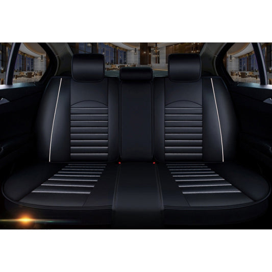 Universal PU Leather Car Seat Cover, Black White, Black Red, Black White Deluxe, Black Red Deluxe, Coffee Deluxe, Beige Deluxe, Beige, Coffee