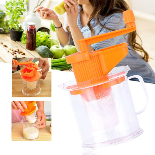 Manual Soybean Juicer Machine Fruit Vegetables Hand Squeezer, Manual Soybean Juicer