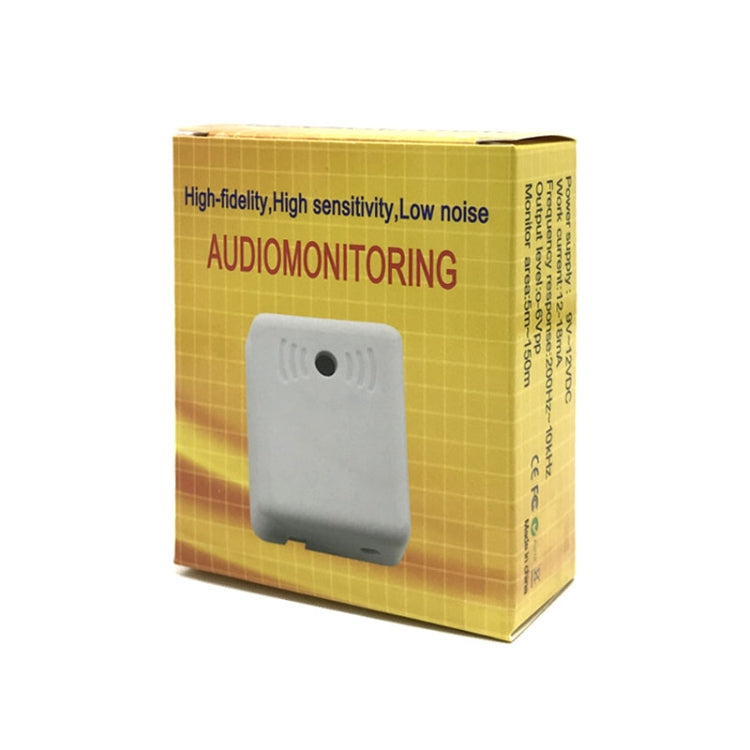 Audiomonitoring pickup module retail box with gray module shown on front