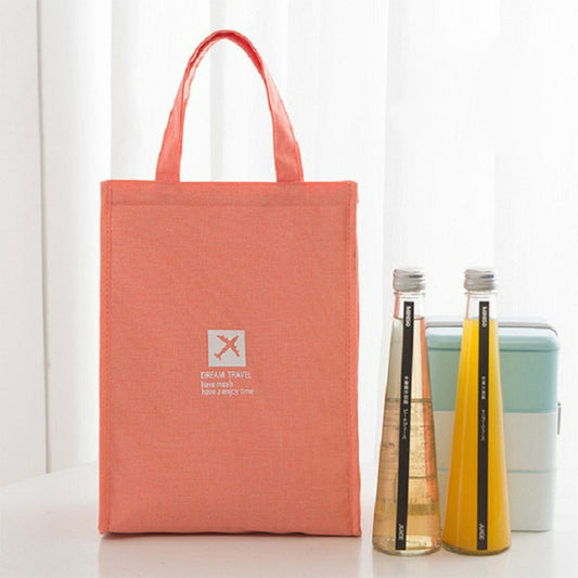 Portable Lunch Picnic Portable Food Insulation Storage Bag, S 20x23x14cm, L 25x35x17cm