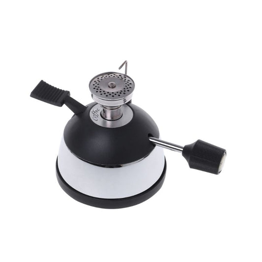 Mini Gas Burner with Ceramic Flame Head Coffee Heater Maker Coffee Stove Siphon Pot, Mini Gas Burner