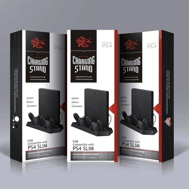 Cooling fan bracket product box packaging, multiple panels