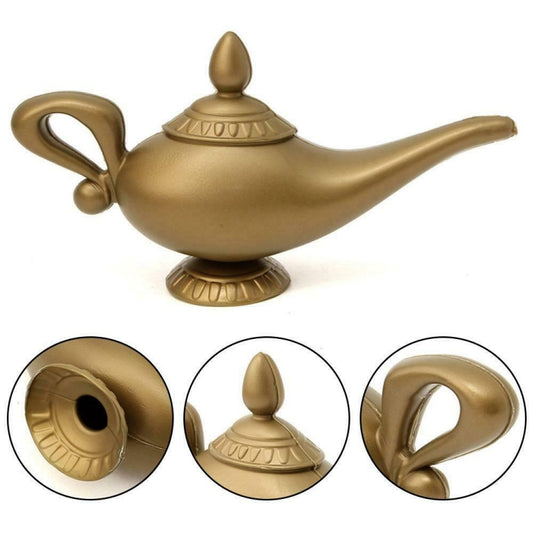 Arabian Magic Lamp Plastic Halloween Costume Props Role-playing Props, Arabian Magic Lamp