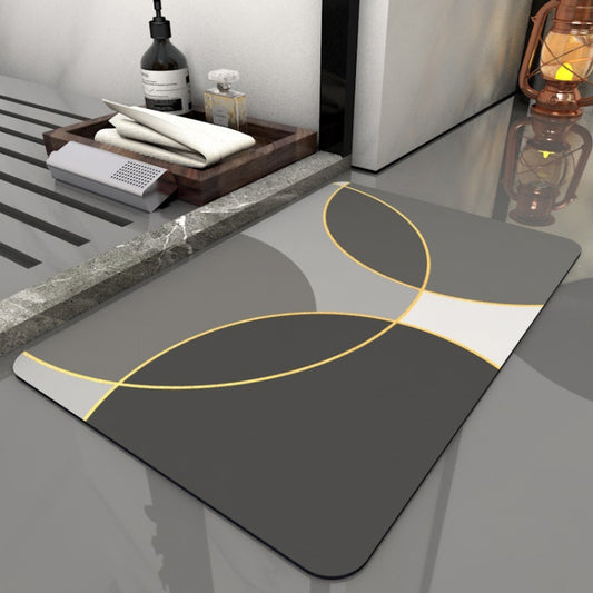 Bathroom Toilet Quick-Drying Absorbent Non-Slip Mats Diatom Ma, 60 x 40 cm