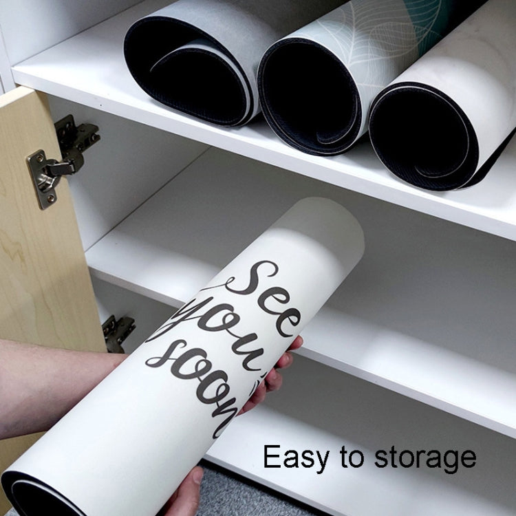 Rolled diatom bath mats with non-slip backing, easy-to-store design