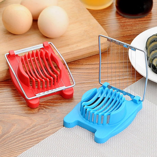 2 PCS Multifunctional Stainless Steel Egg Preserved Egg Slicer Fancy Splitter Kitchen Supplies Egg Cutting Tools