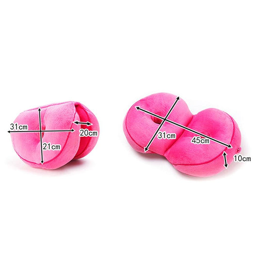 Multifunctional Dual Comfort Memory Foam Seat Hip Lift Seat Beautiful Butt Latex Cushion