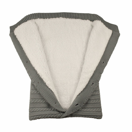 Warm Soft Cotton Knitting Envelope Newborn Baby Sleeping Bag