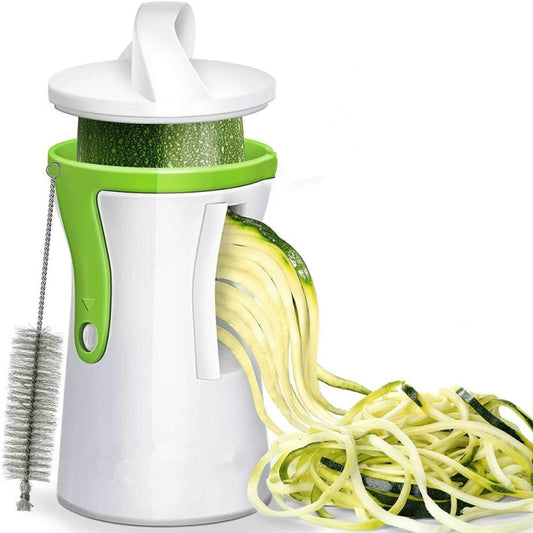 Kitchen Multi Function Spiral Funnel Rotating Cutting Grater Wiper, Rotating Cutting Grater