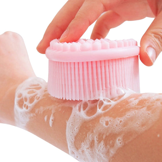 Silicone Scalp Shower Massage Brush Soft Baby Bath Brush, Silicone Scalp Bath Brush