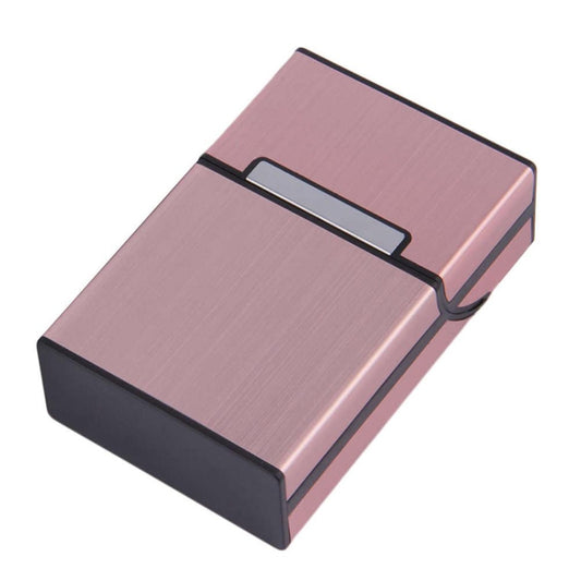 Aluminum Cigar Cigarette Case Tobacco Holder Pocket Box Storage Container Smoking Set