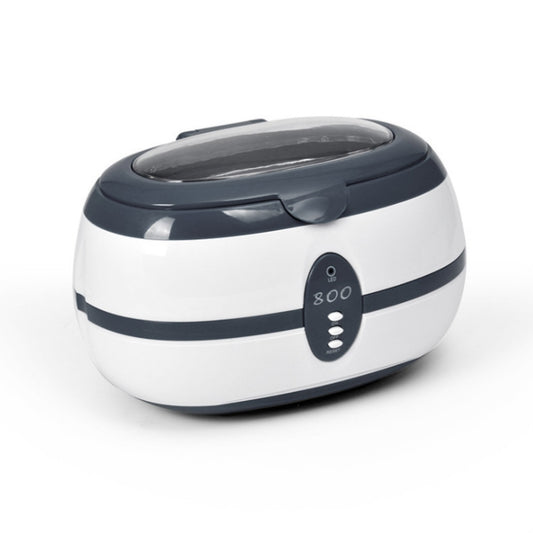 VGT-800 600ml Low Noise Vacuum Cleaner Ultrasonic Cleaner with SUS304 Tank for Home Jewelry Eyeglass Watch, UK Plug, EU Plug, US Plug