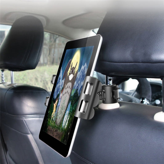 Universal Adjustable Car Tablet Stand Holder Car Seat Back Bracket For 4-11 Inch Tablet