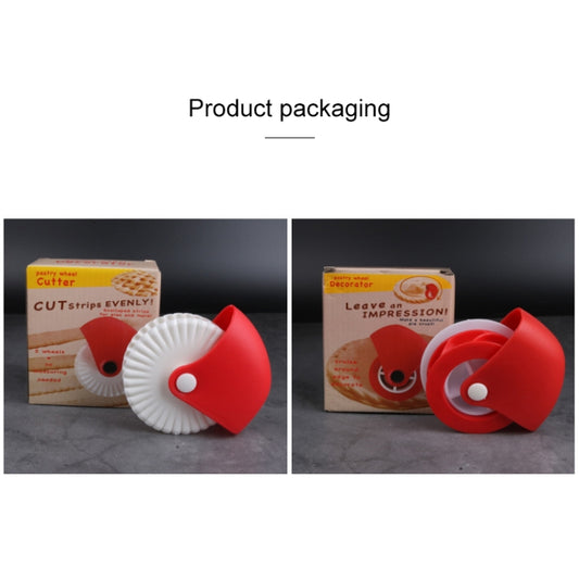 Baking Tools Pasta Cutting Wheel Hemming Wheel Manual Noodle Cutter Roller Knife Creative Kitchen Gadgets