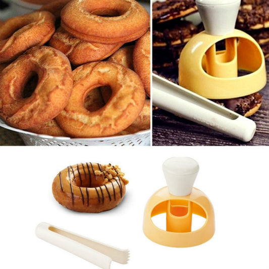 DIY Donut Mold Fondant Cake Plastic Kitchen Snack Tool, DIY Donut Mold