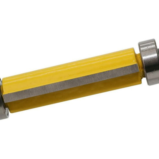Double Bearing Trimming Knife Woodworking Milling Cutter, 1/4x1/2x25cm Yellow, 1/4x1/2x25cm Black, 1/4x1/2x38cm Yellow