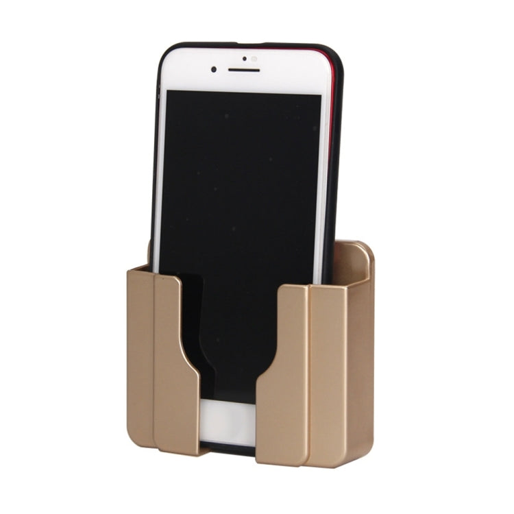 Wall Mobile Phone Holder Stand Socket Charger Storage Box