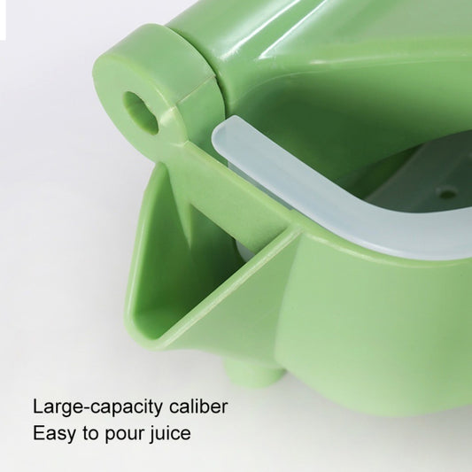 Portable Household Plastic Manual Crushed Ice Juicer Special For Bar Tea Shop Hand Squeeze Juicer
