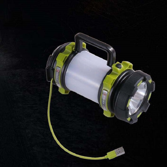 KINSACH Portable LED Searchlight Outdoor Rechargeable Multi-function Flashlight Camping Light
