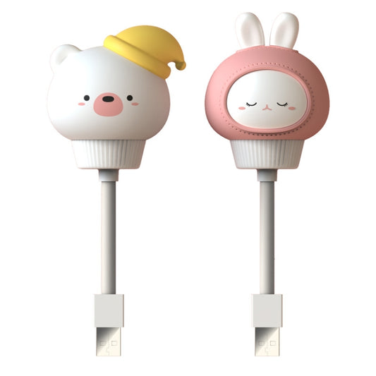 USB Night light LED Cute Bedroom Sleep Eye Protection Bedside Lamp, Regular Version, Remote Control Version